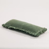 Modella Velvet Ruffle Lumbar Cushion - Gum