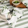 Cucina Olive Stripe Rectangular Tablecloth