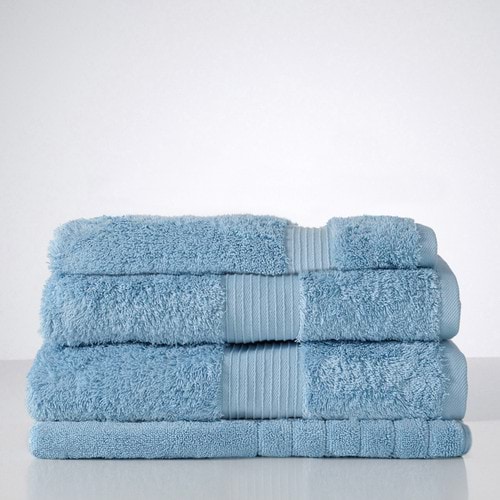 BNM Egyptian Cotton Piece Towel Set, Winter Blue, 44% OFF