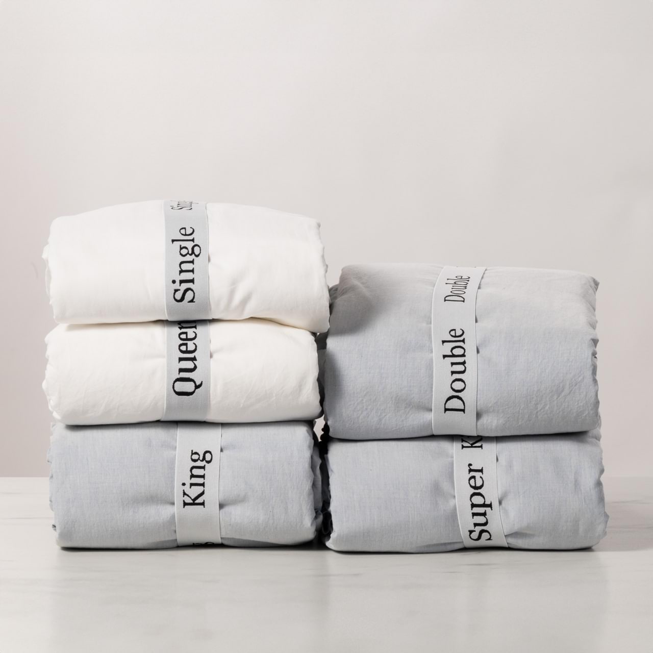 Bed Linen Organising Band 4 Piece Pack