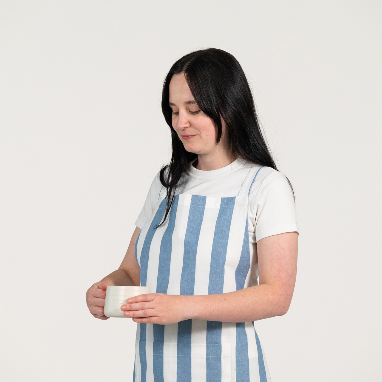 Cucina Chambray Stripe Apron