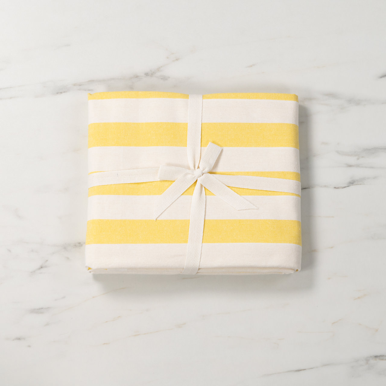 Cucina Lemon Stripe Rectangular Tablecloth