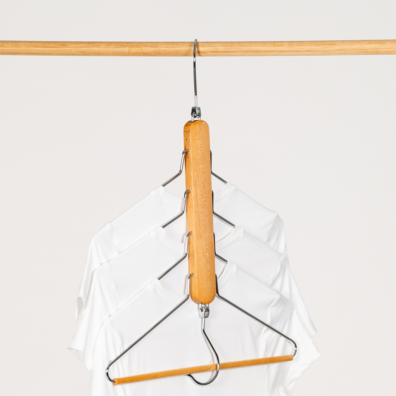 Robinsons Space-Saving Pant & Top Hanger Twin Pack