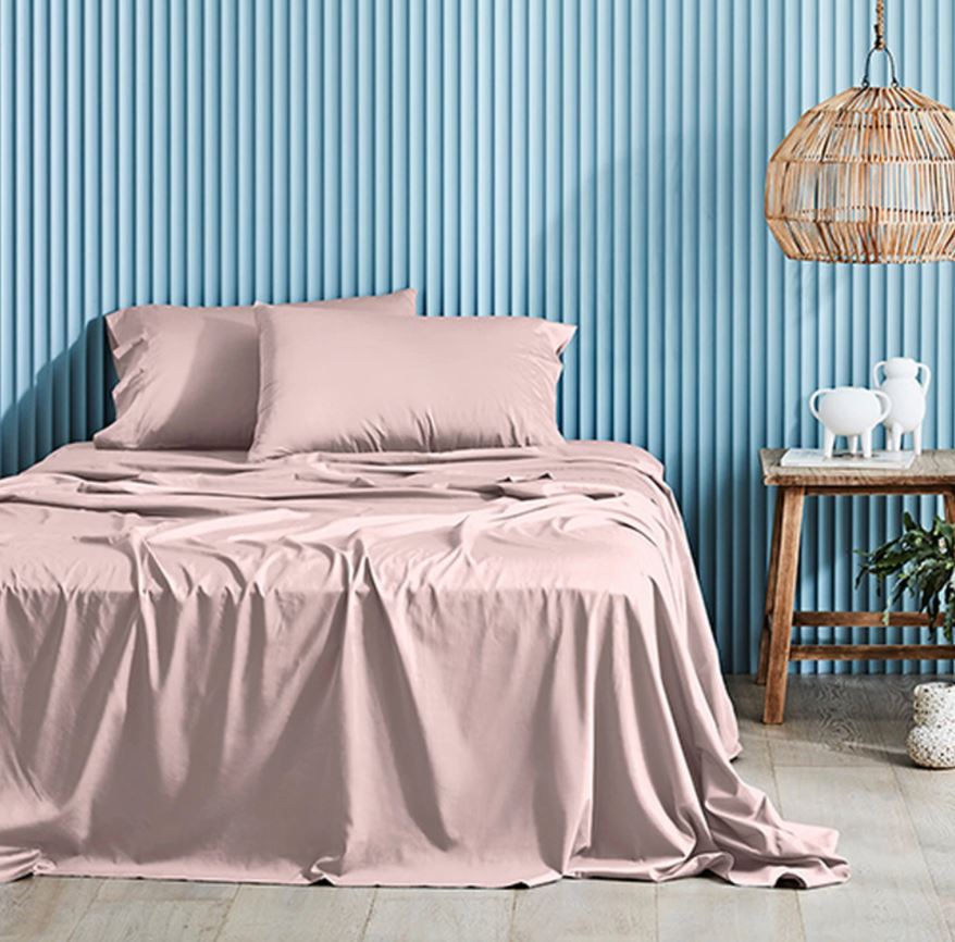 Lustro Bamboo Queen Sheet Set